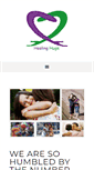 Mobile Screenshot of healinghugs.net